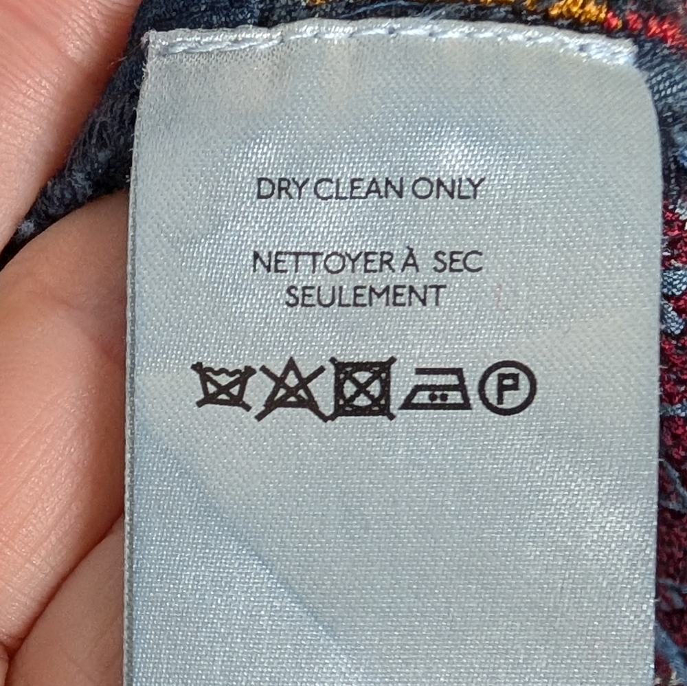 Free People Multicolor Patchwork Trench Coat - image 4